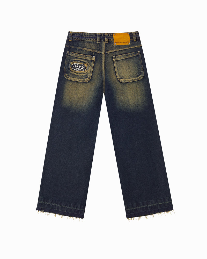 OLD BAGGY DENIM PANTS LIGHT WASH