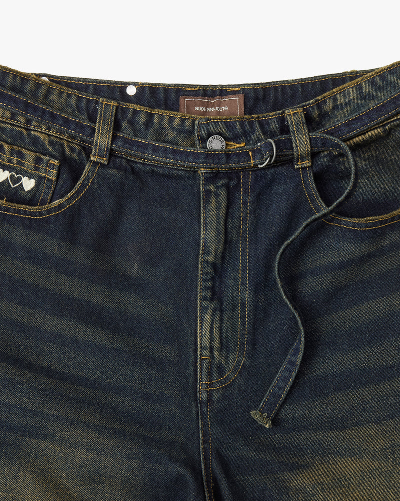 OLD BAGGY DENIM PANTS LIGHT WASH