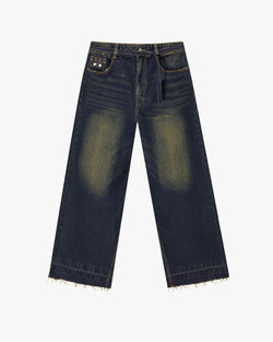 OLD BAGGY DENIM PANTS LIGHT WASH