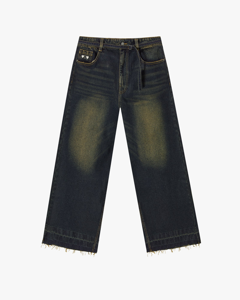 OLD BAGGY DENIM PANTS LIGHT WASH