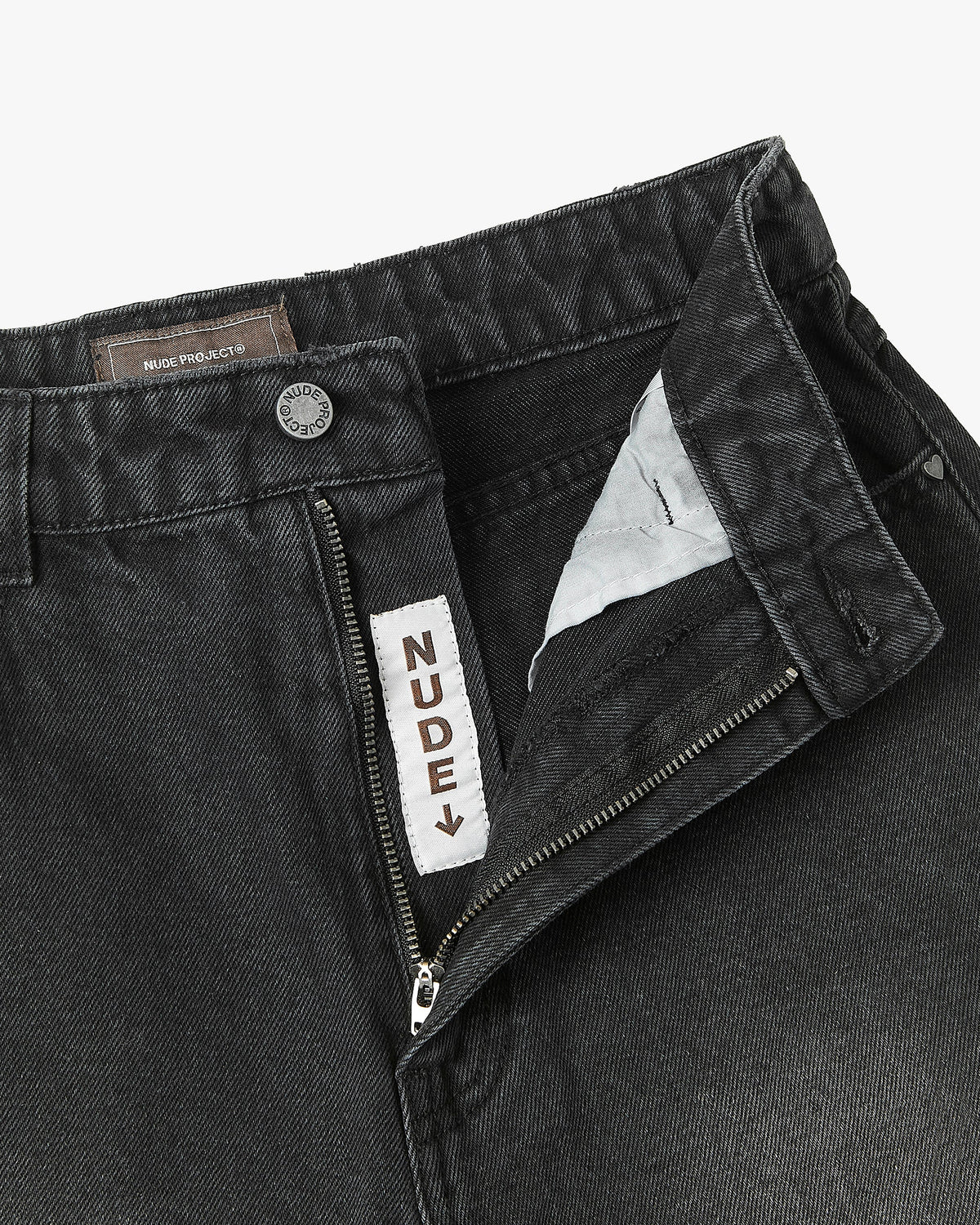 Old Baggy Denim Shorts Black