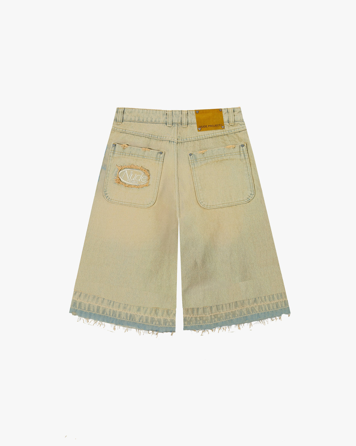 Pantalón Corto Baggy Sand Wash Old Denim