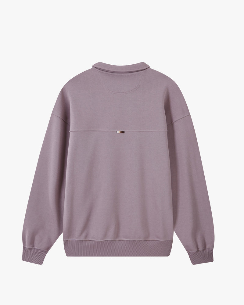 ORIGINS QUARTER ZIP LAVENDER