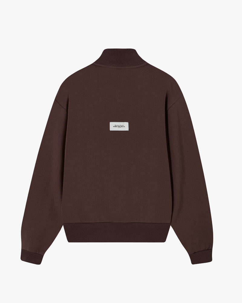 ORIGINS HALFZIP BROWN