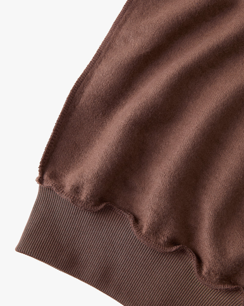 ORIGINS HALFZIP BROWN