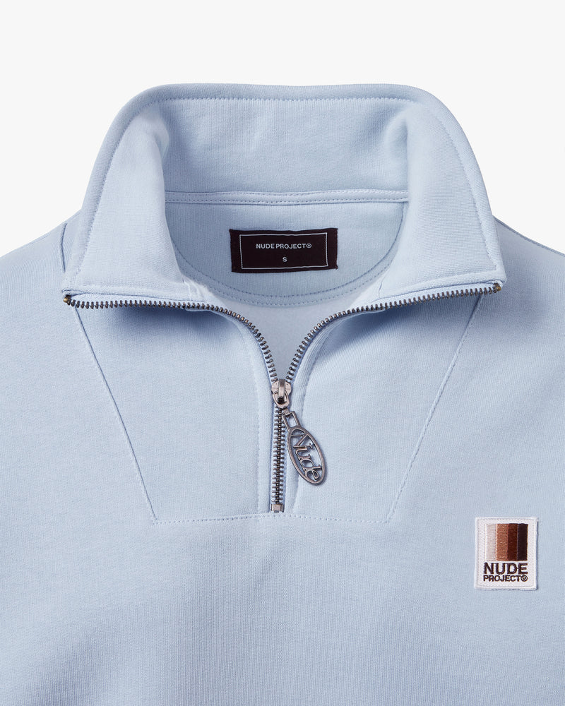 ORIGINS HALFZIP CYAN