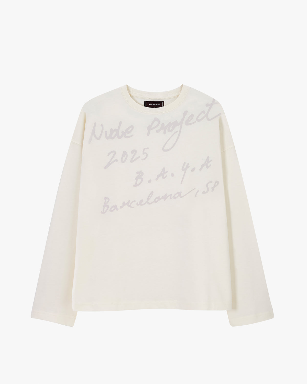 Makro Long-Sleeve Tee Marshmallow