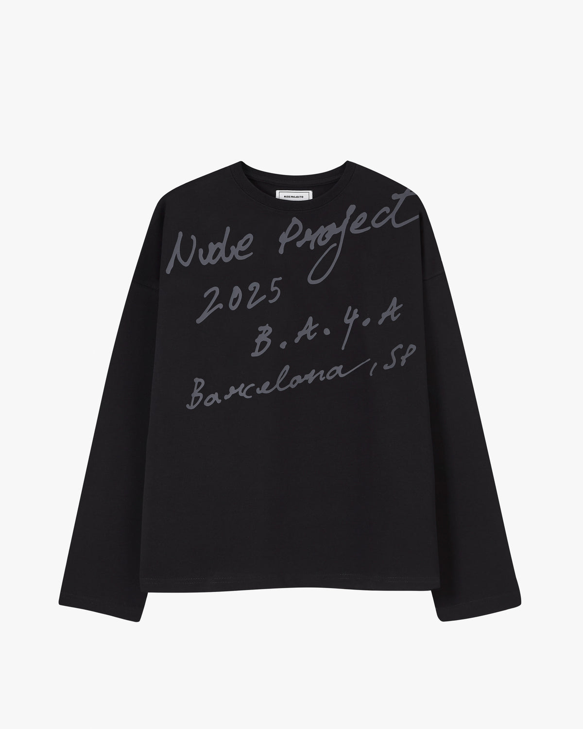 Makro Long-Sleeve Tee Ash