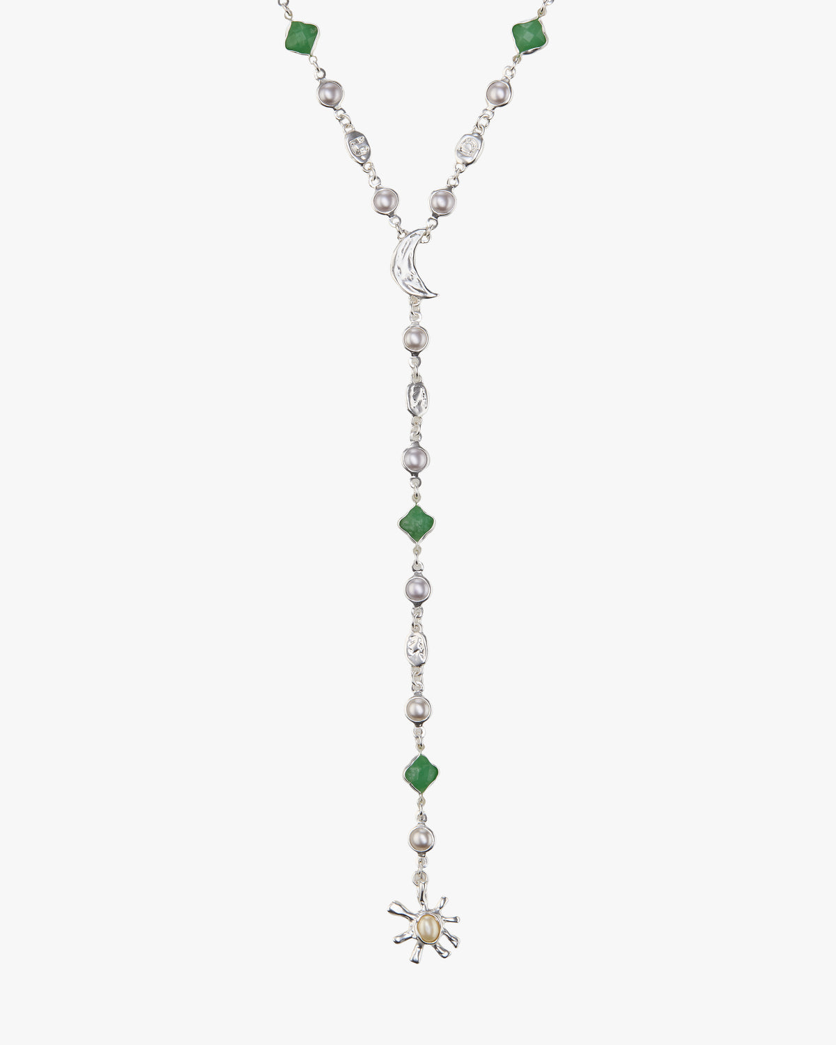 Orilla Silver Necklace