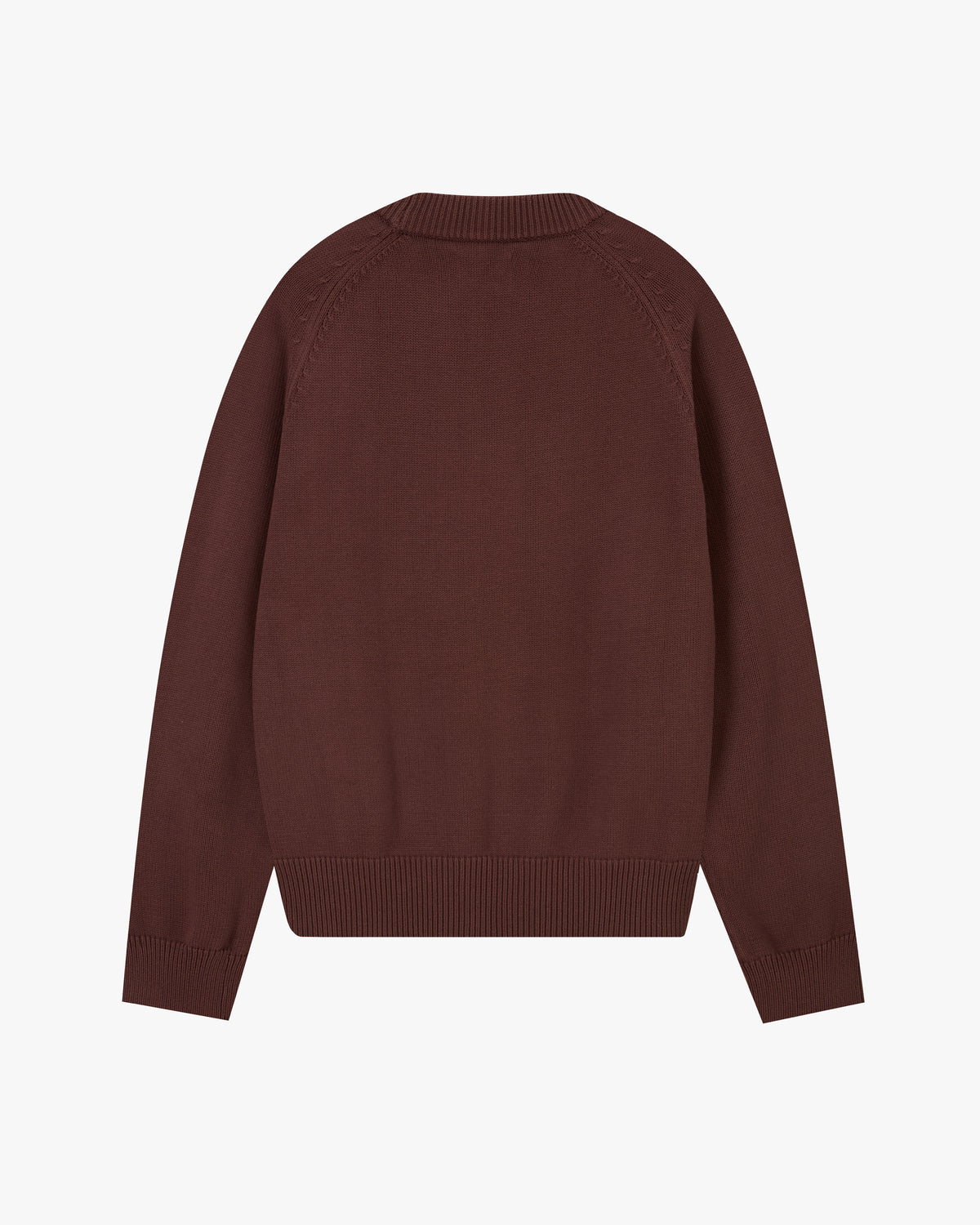 Teddy Knit Sweater Brown