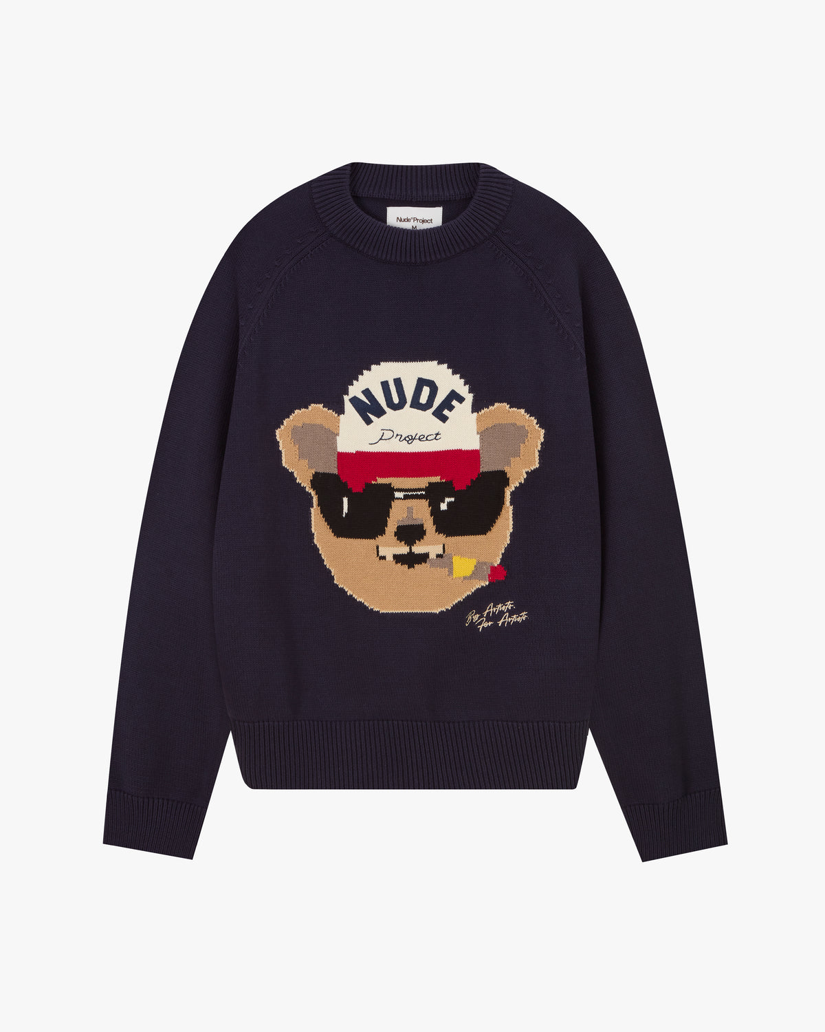 Teddy Knit Sweater Blue