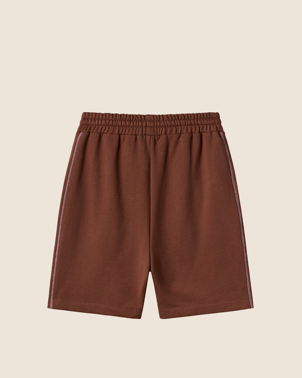 OVERLOCK SHORTS BROWN