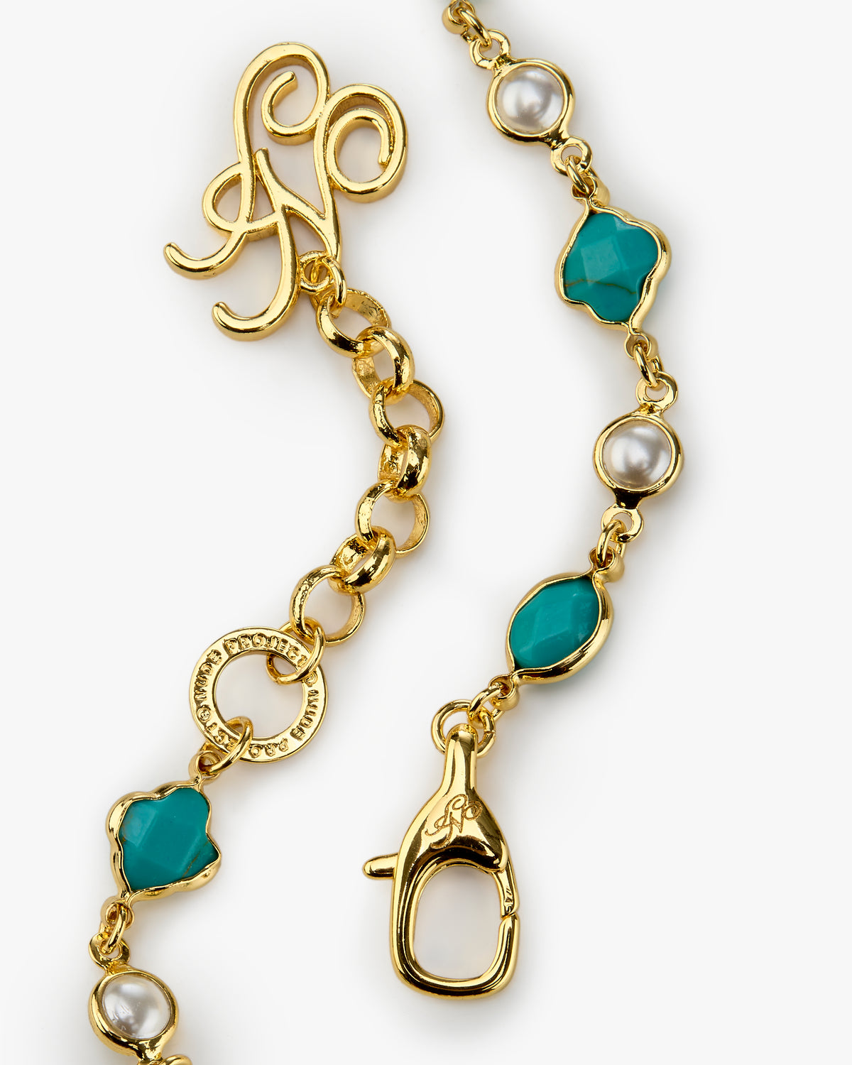 Palmas Necklace Blue