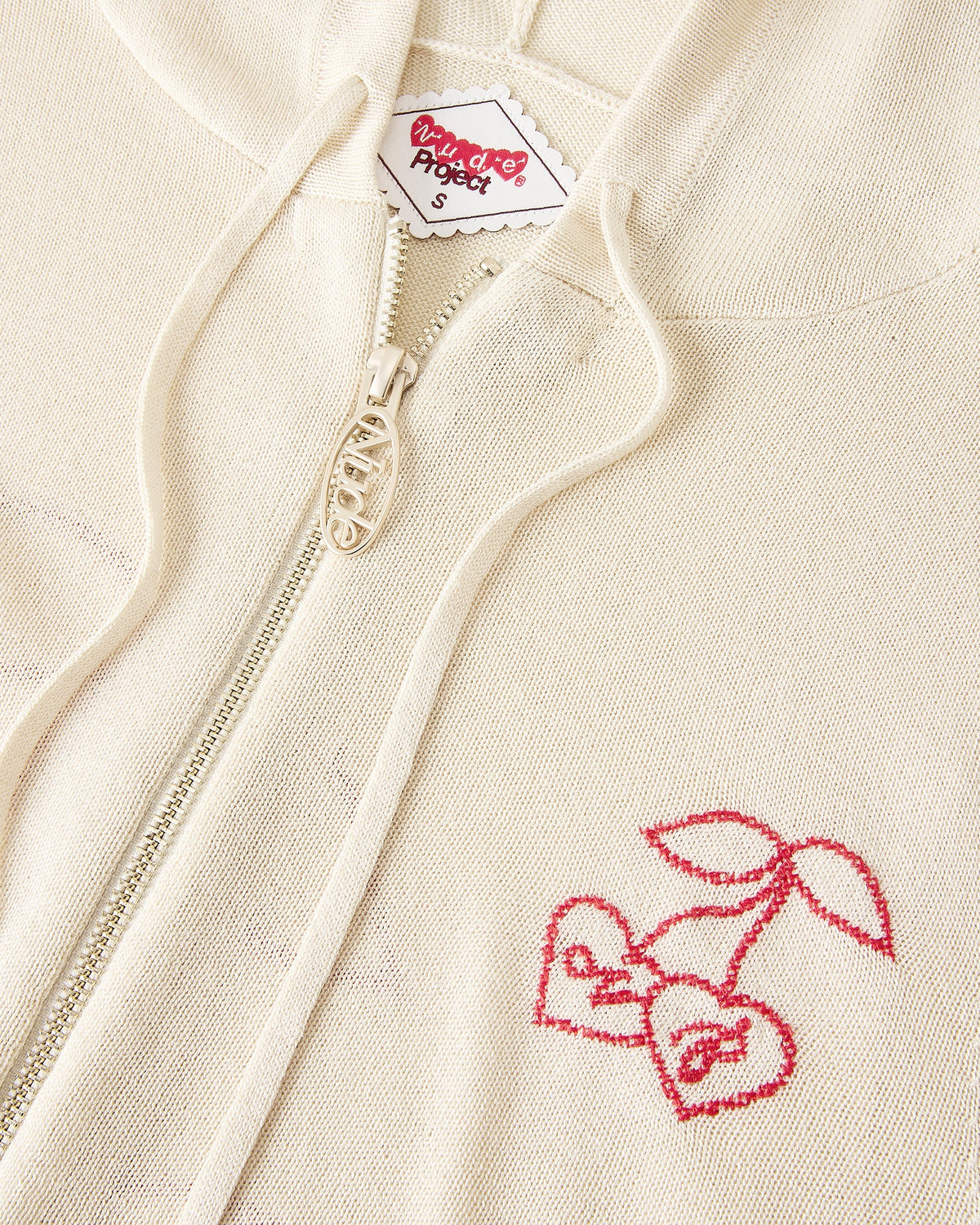 Sudadera Con Capucha Papaya Blanco Crema