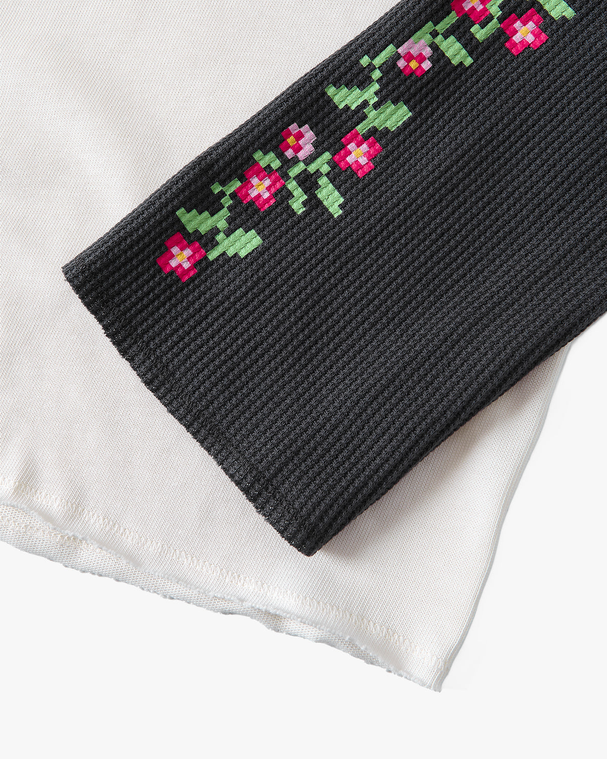 Patty Waffle Longsleeve White