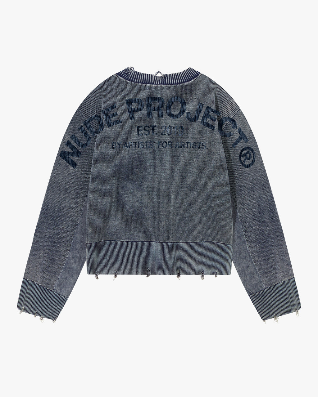 PERFECT CROP KNIT NAVY – NUDE PROJECT