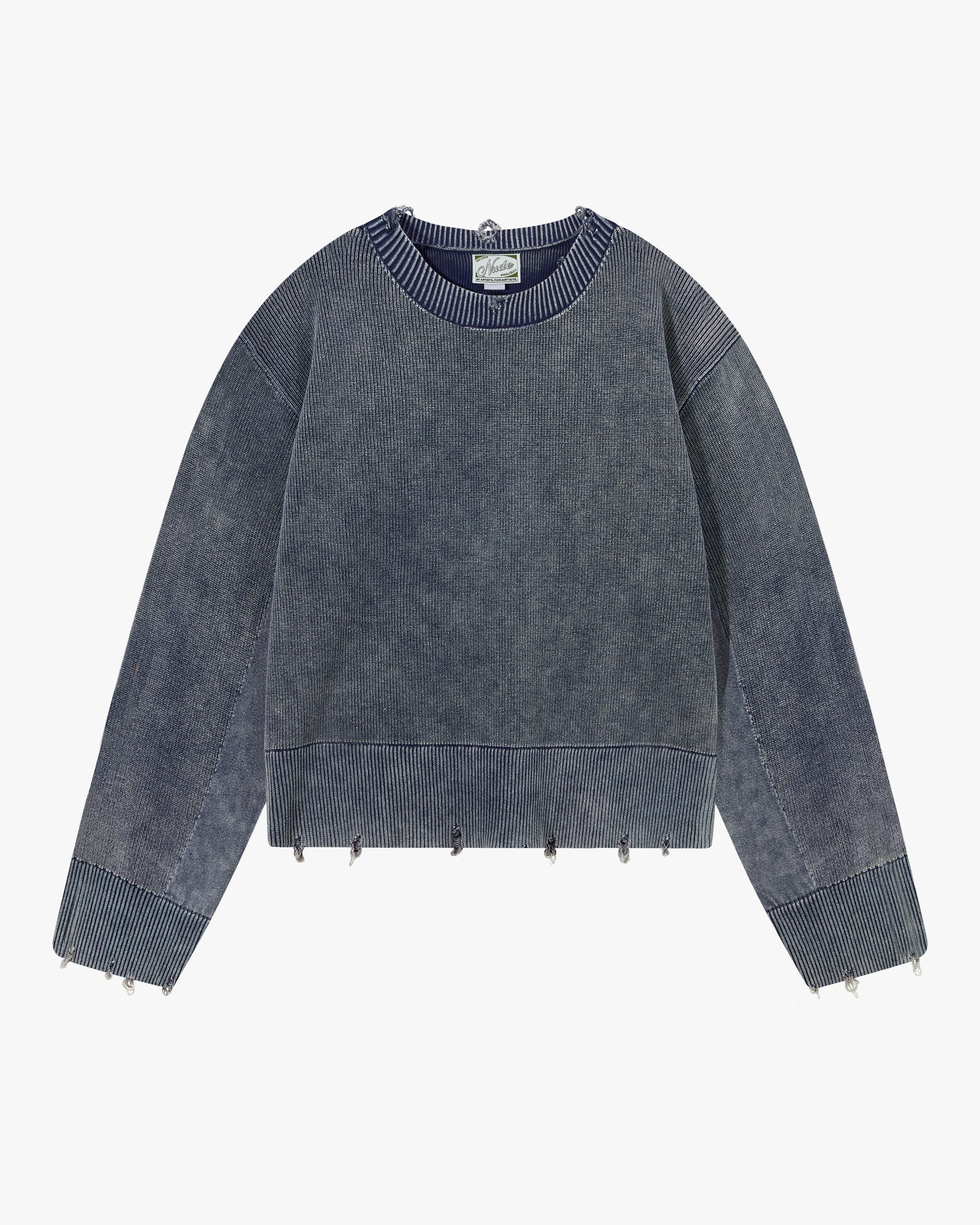 PERFECT CROP KNIT NAVY – NUDE PROJECT
