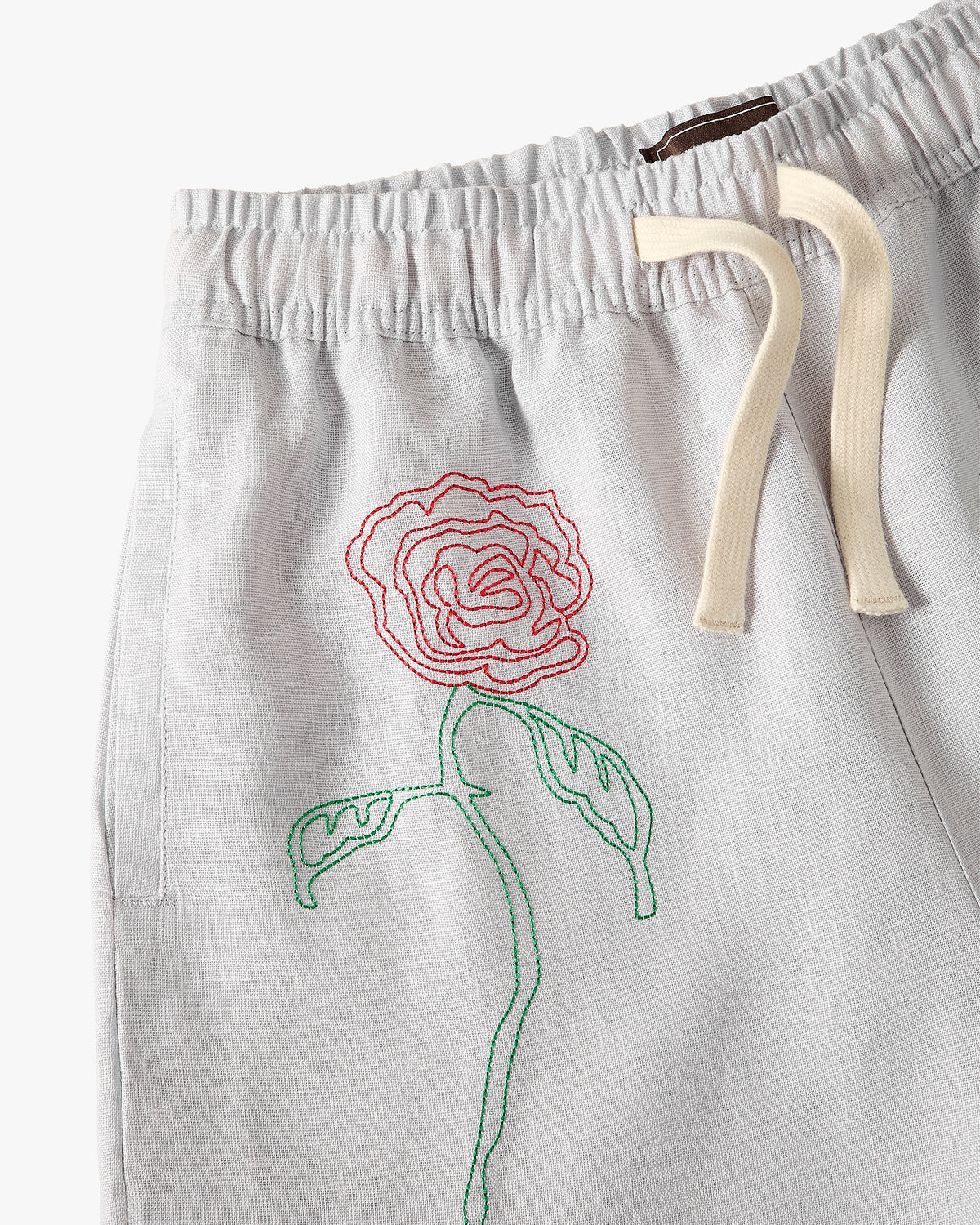 Rose Linen Shorts