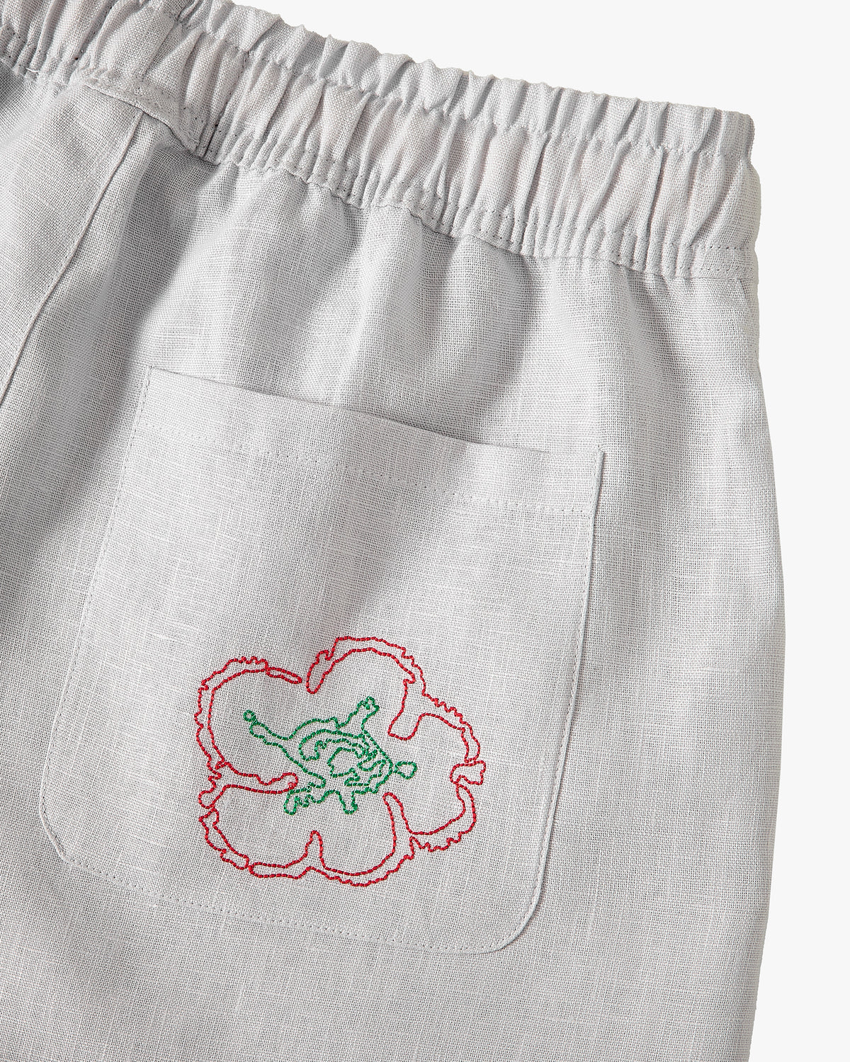 Rose Linen Shorts