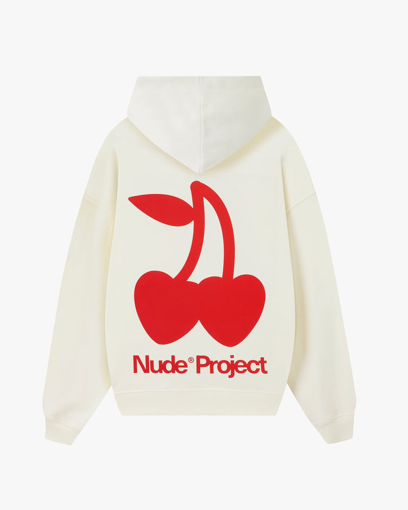 Cherry Logo Hoodie Marshmallow