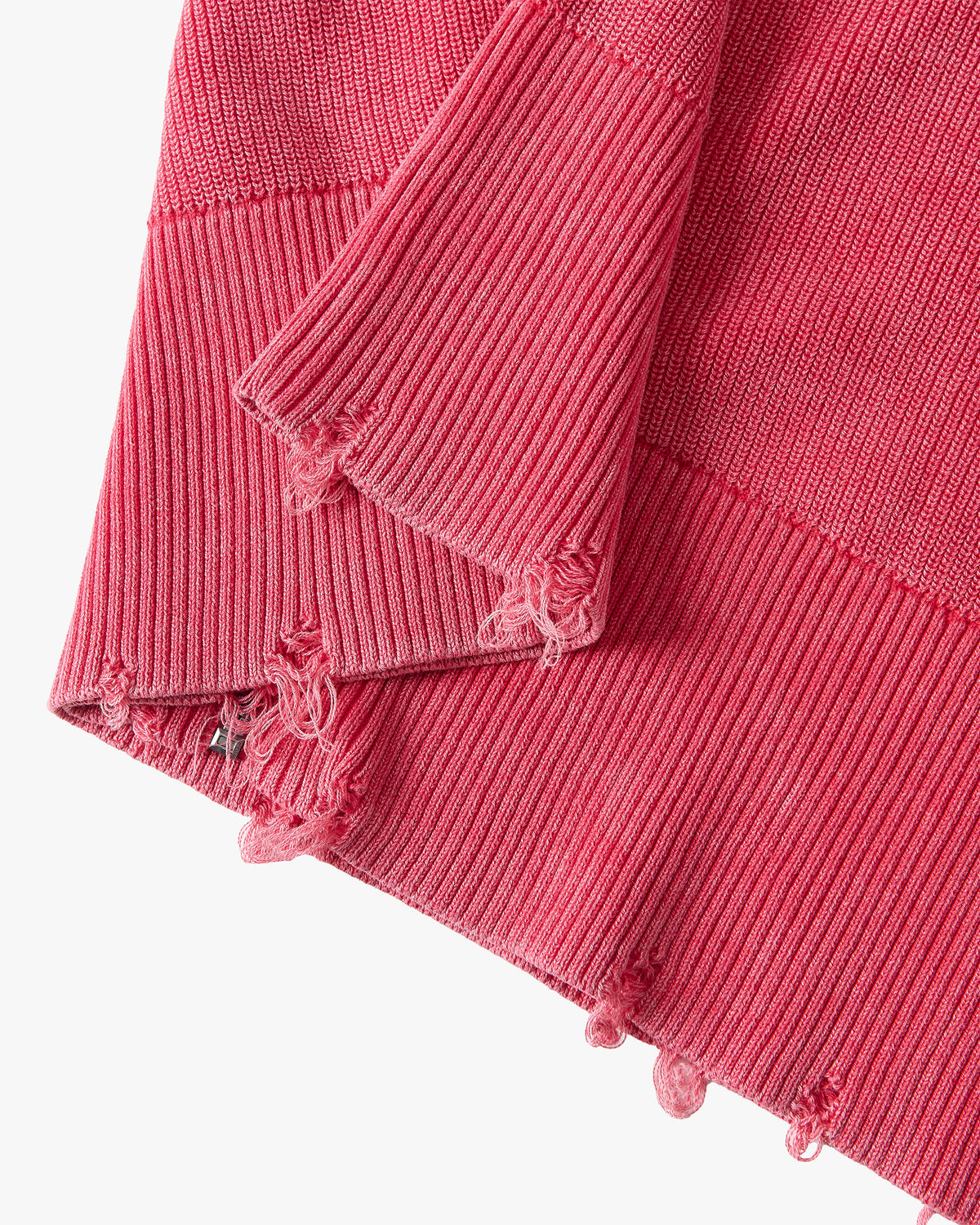 Perfect Cropped Zip-Up Hoodie Raspberry