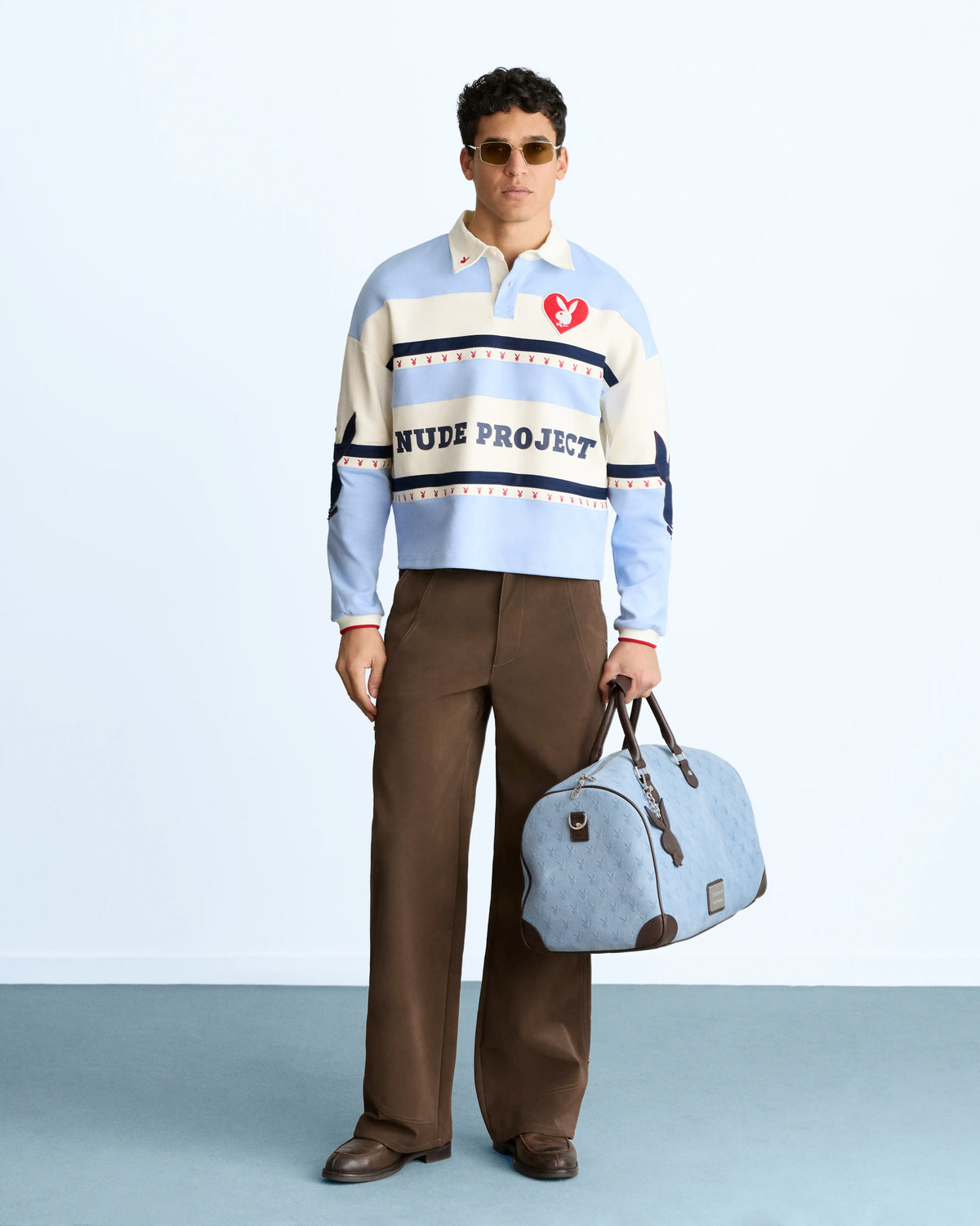 MAN [Model is 1.88 m / 6’2” wearing size L]