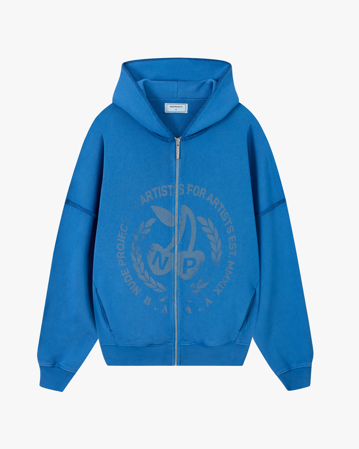 Poblenou Zipper Blue