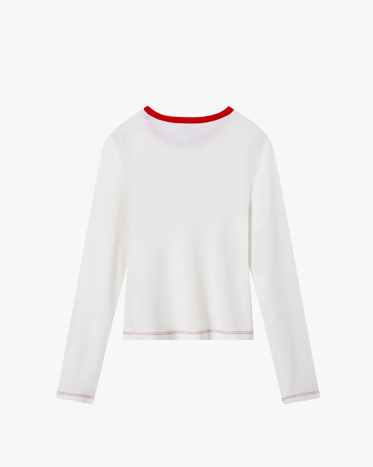Poetic Long-Sleeve Tee Off-White