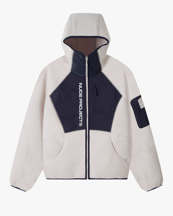 POLAR JACKET OFF-WHITE