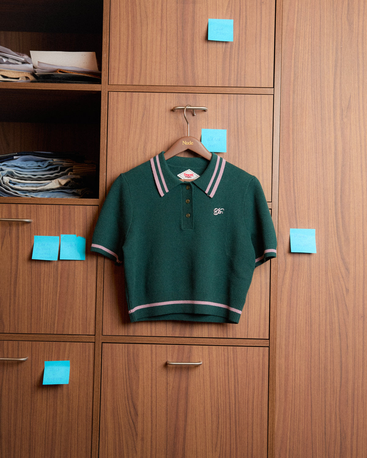 Bacuri Knit Polo Green