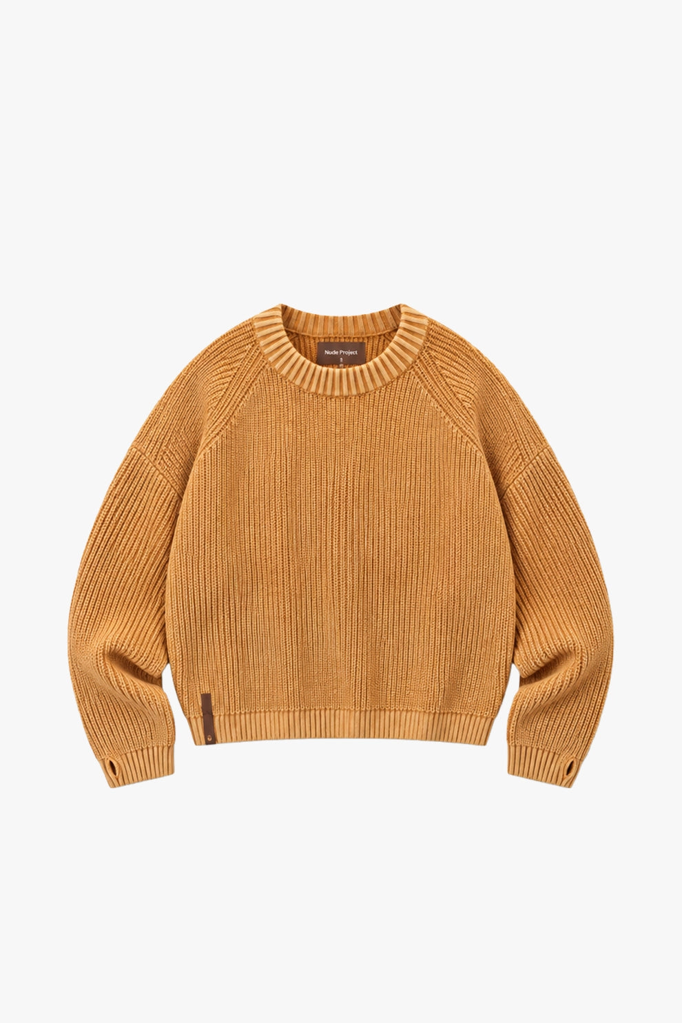 The Promotion Knit Sweater Dark Orange