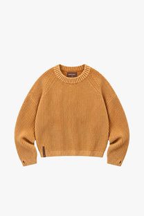 The Promotion Knit Sweater Dark Orange