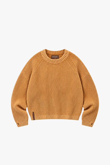 The Promotion Knit Sweater Dark Orange