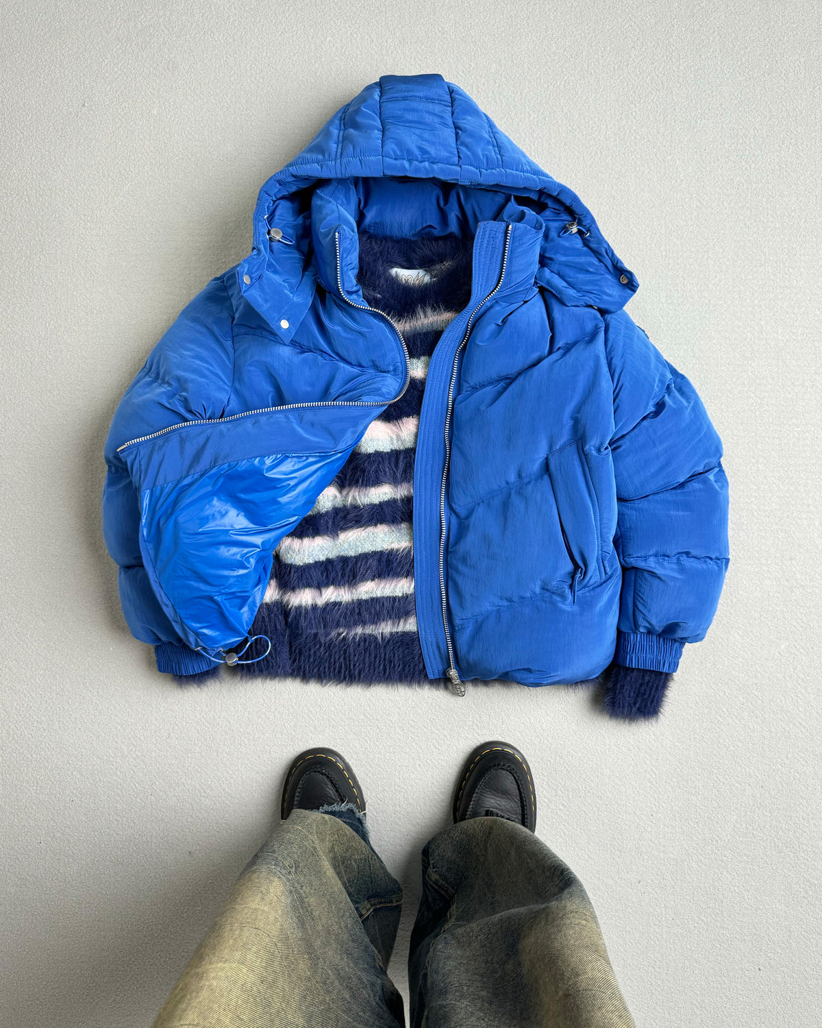 Og Puffer Jacket Blue
