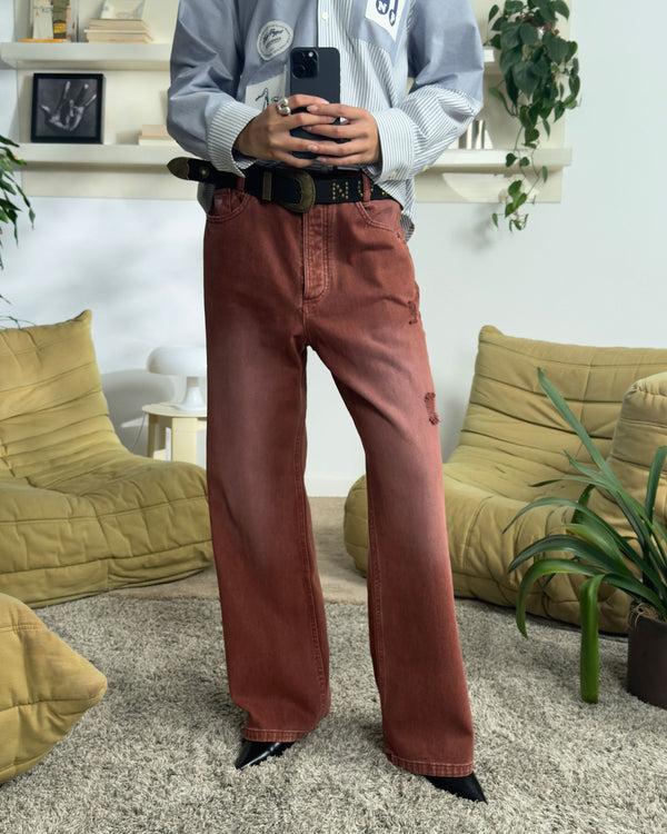 BOOTCUT PANT RED