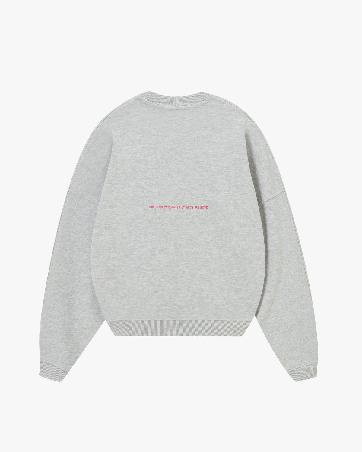 Crewneck Boxy Radio Gris