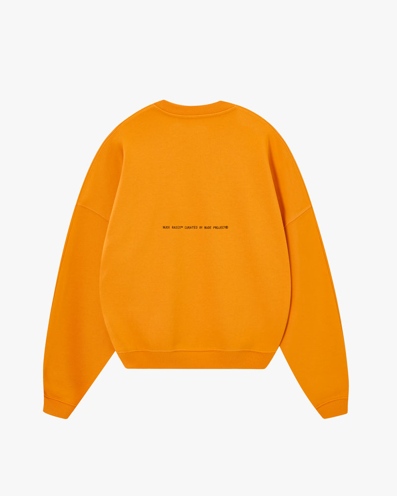 RADIO BOXY CREWNECK ORANGE