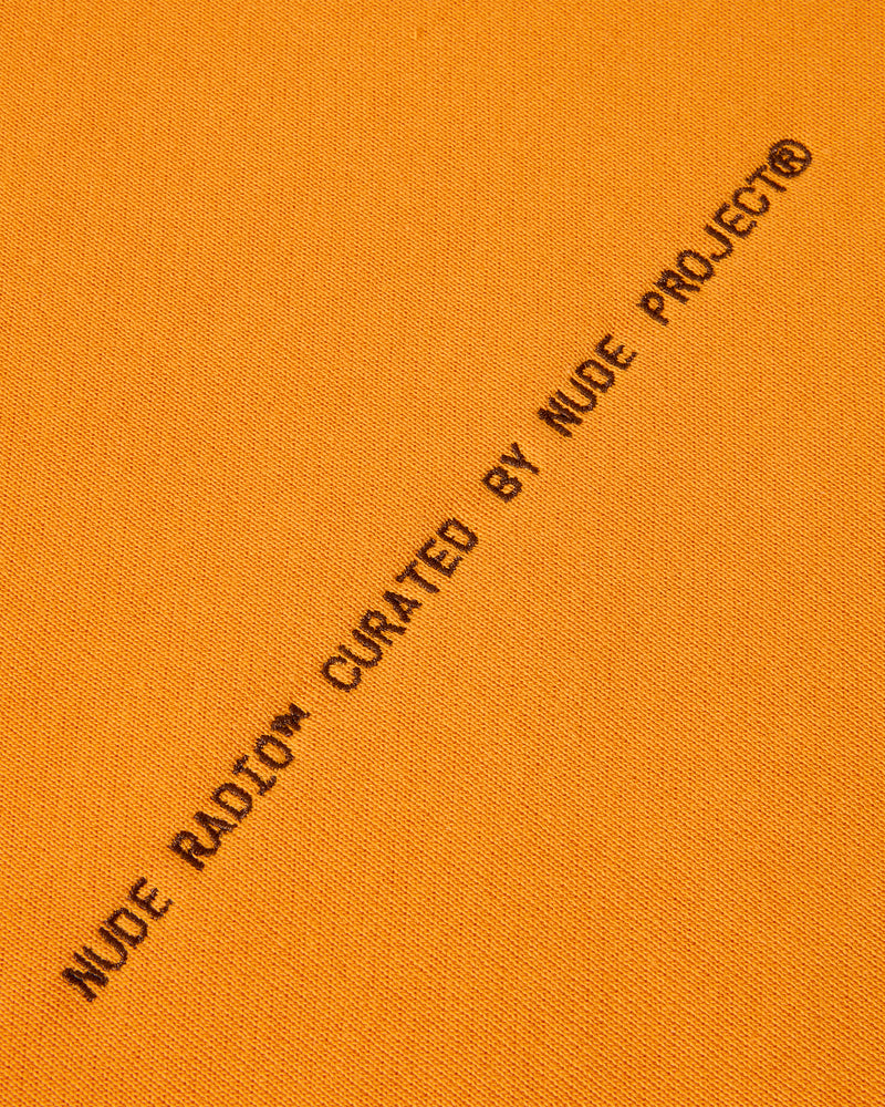 CREWNECK BOXY NARANJA RADIO