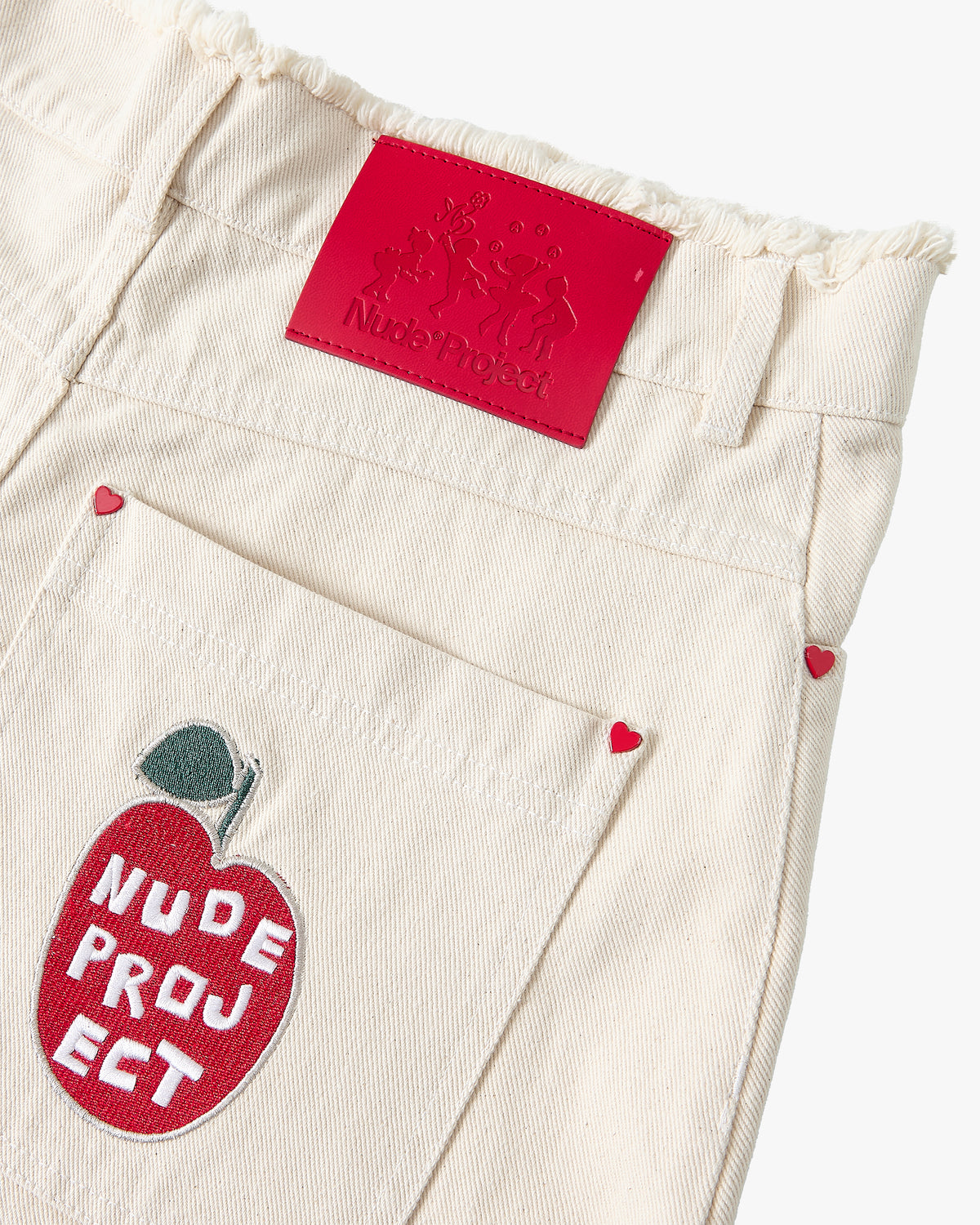 Pantalón Corto Apple Crew Denim Raw