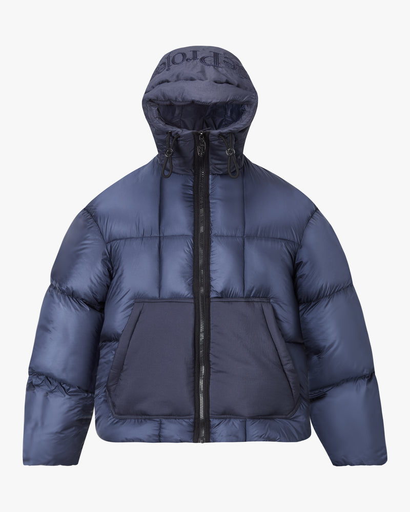 REAL DOWN PUFFER NAVY