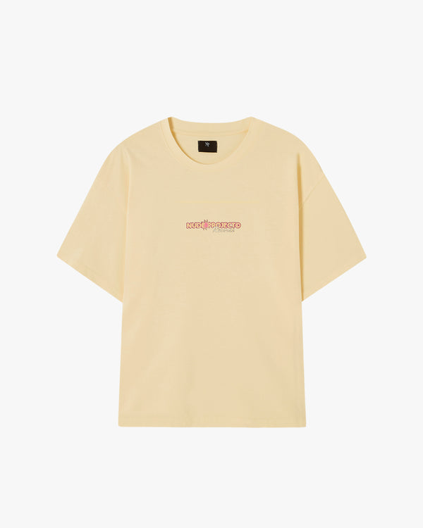 RECORDS TEE SOFT YELLOW