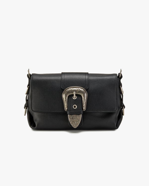 RODEO LEATHER BAG BLACK