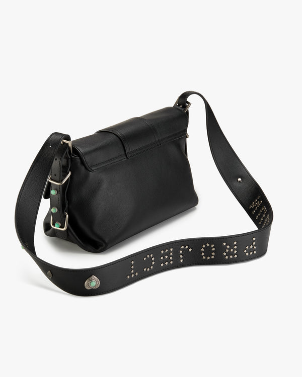 RODEO LEATHER BAG BLACK