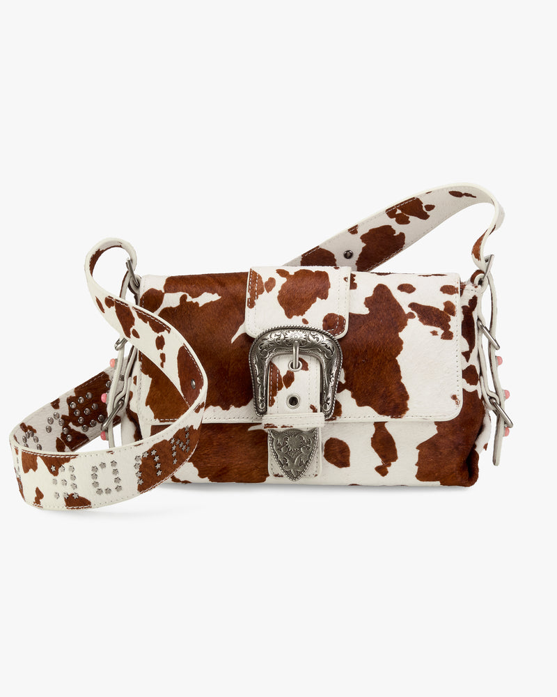 RODEO LEATHER BAG MUCCA