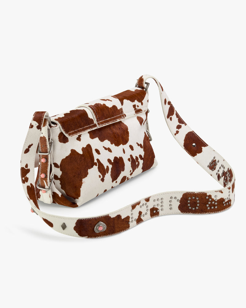 RODEO LEATHER BAG MUCCA