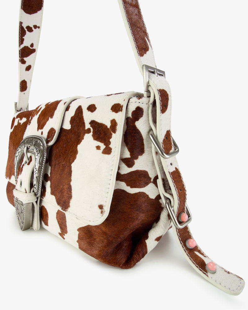 RODEO LEATHER BAG MUCCA