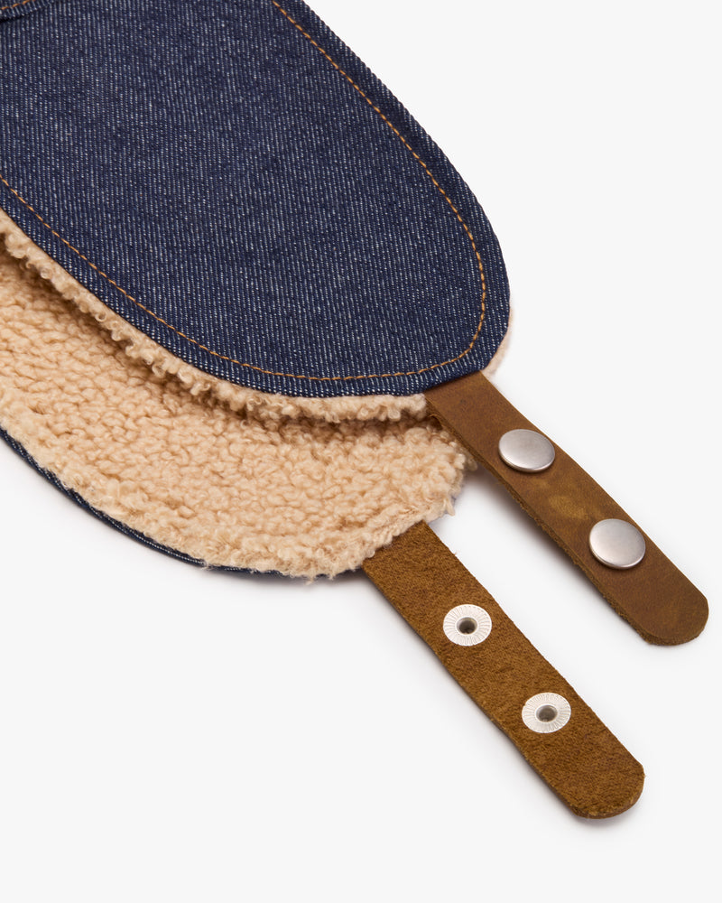 ROMANTICA DENIM EARFLAP CAP