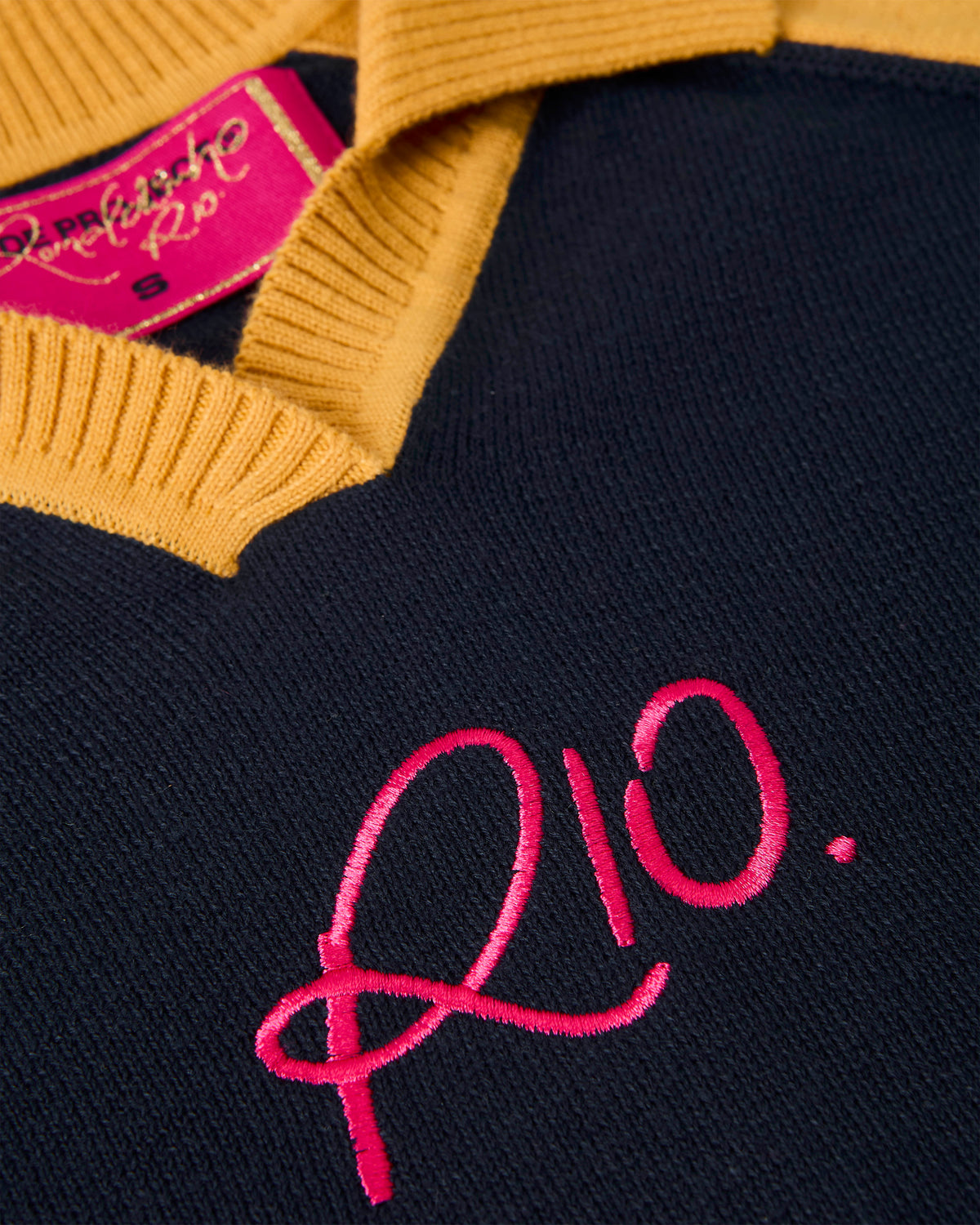R10 Knit Polo Navy