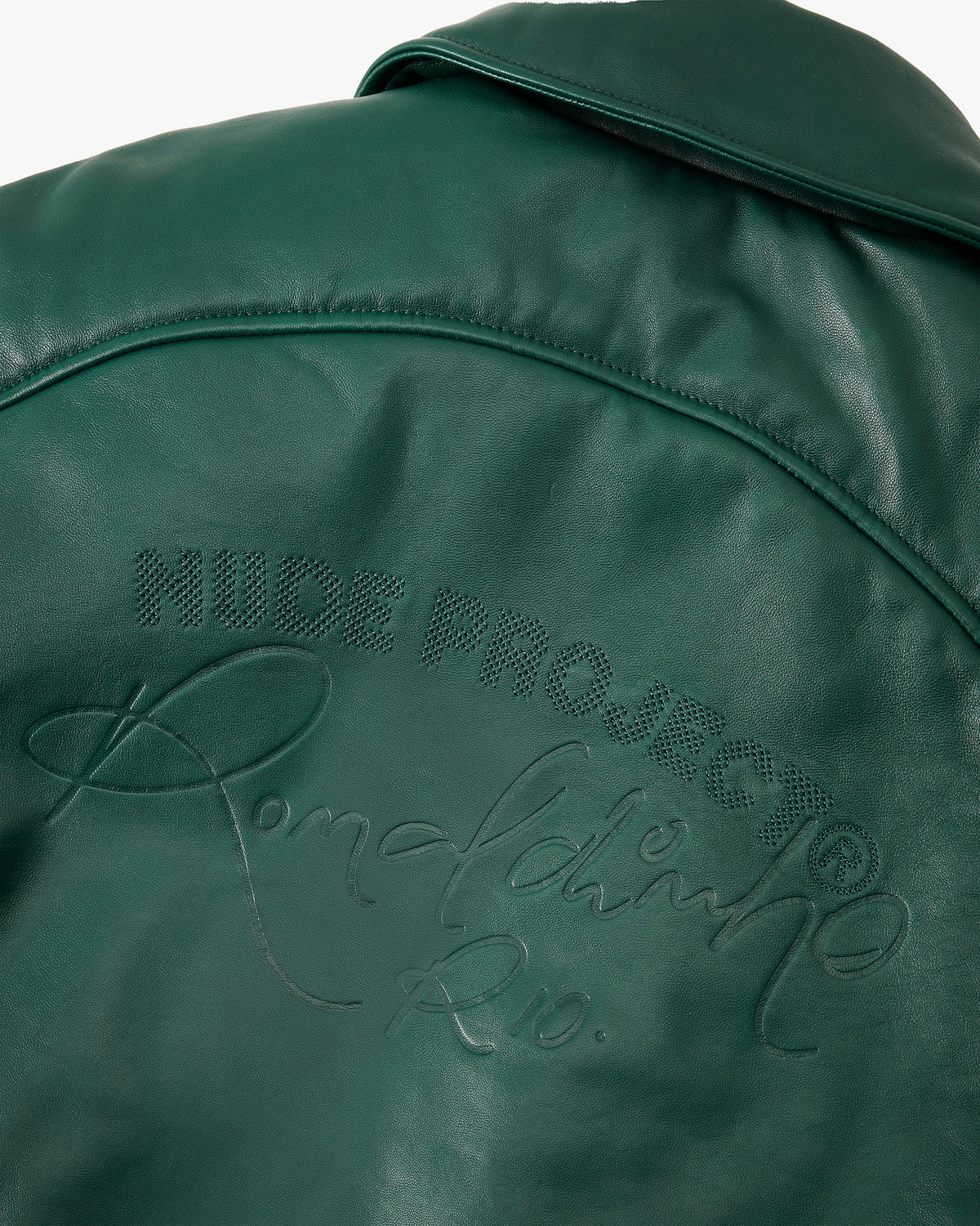 World Cup Leather Bomber Jacket