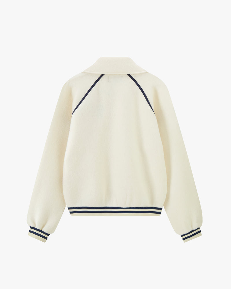 Teddy Quarter-Zip Polar Marshmallow